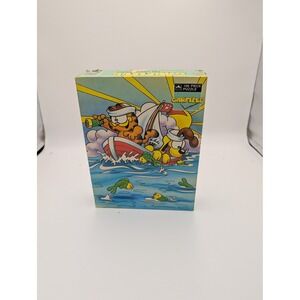 Vintage Garfield Odie Sailboat Jigsaw Puzzle 100 Pieces Golden 11.5x15 4609-14